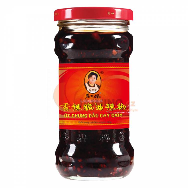 Obrázek k výrobku 3675 - LAOGANMA křehké chilli v oleji 210g