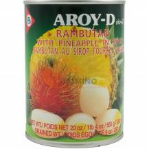 Obrázek k výrobku 2074 - AROY-D rambuta ananas 565g