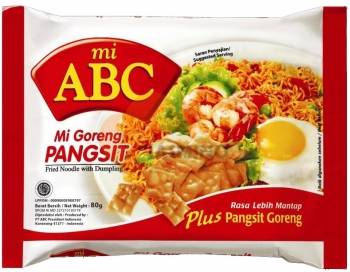 Obrázek k výrobku 3834 - ABC Instantní nudle MiGoreng Pangsit 80g