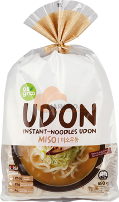 Obrázek k výrobku 2493 - ALLGROO instant. udon miso polévka 690g