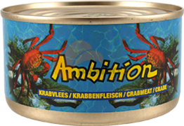 Obrázek k výrobku 2070 - AMBITION krabí maso v konzervě 170g