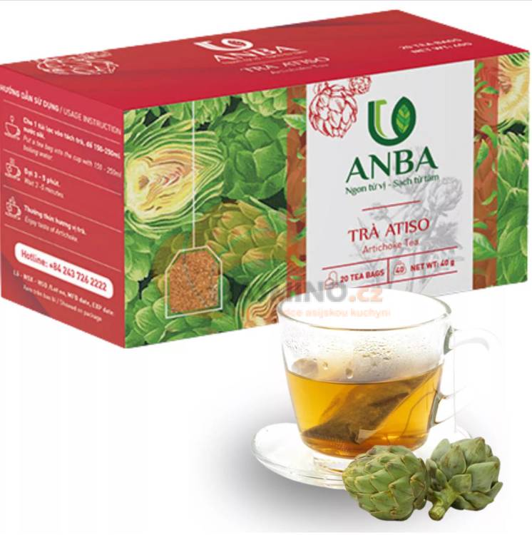 Obrázek k výrobku 7006 - ANBA Artyčokový čaj 40g