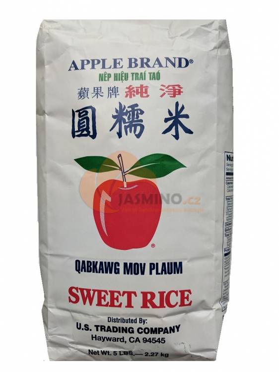 Obrázek k výrobku 4288 - APPLE BRAND lepkavá rýže 2,27kg