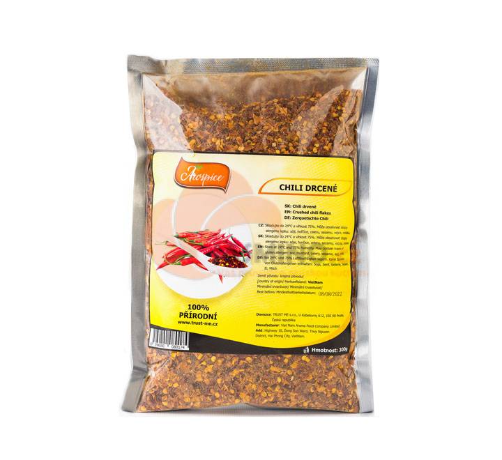 Obrázek k výrobku 5730 - AROSPICE Sušené drcené chilli 300g