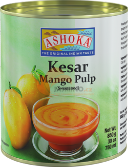 Obrázek k výrobku 2073 - ASHOKA mango pyré 850g