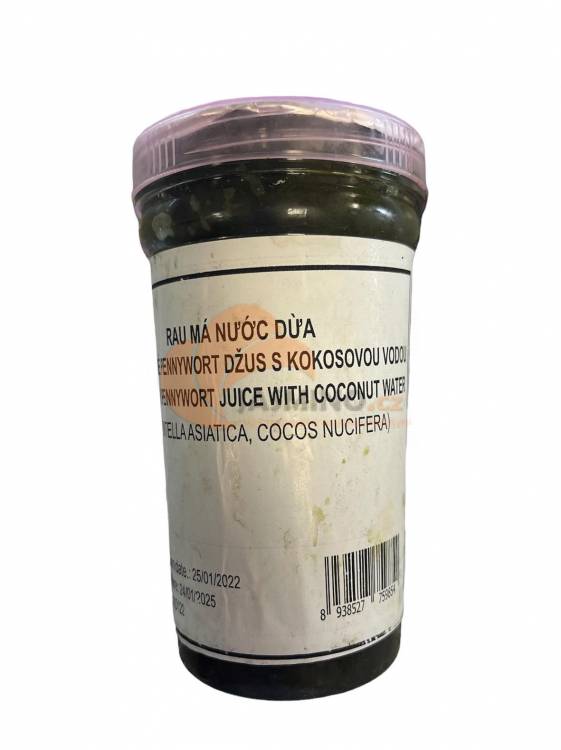 Obrázek k výrobku 6092 - ASIFO Mraž.pennywort džus s kokosovou vodou "nuoc rau ma" 500g