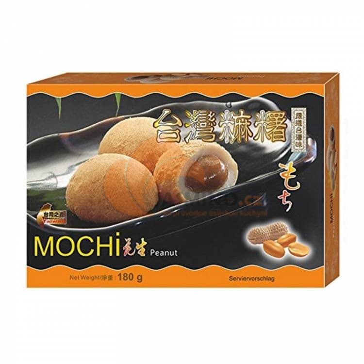 Obrázek k výrobku 2022 - AWON Mochi s příchutí arašídy 180g
