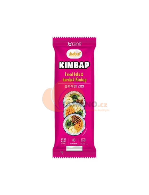 Obrázek k výrobku 7424 - BABA Mraz.Kimbap smažené tofu a lopuch 230g