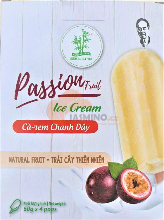 Obrázek k výrobku 3555 - BAMBOO TREE vietnamská zmrzlina marakuja 4x60g