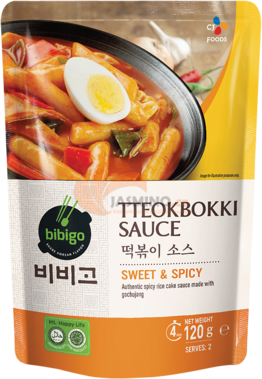 Obrázek k výrobku 6765 - BIBIGO Bulgogi Tokbokki omáčka, sladká a kořeněná 120g