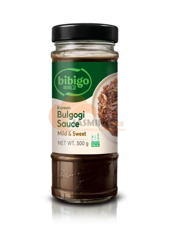 Obrázek k výrobku 7414 - BIBIGO Korejská omáčka Bulgogi jemná & sladká 500g