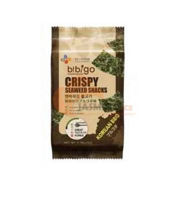 Obrázek k výrobku 3859 - BIBIGO mořské řasy na snackování s příchutí BBQ 15g
