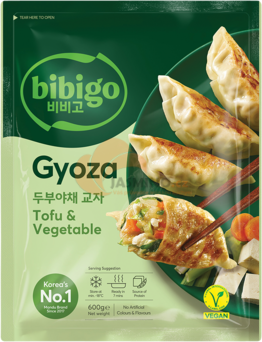 Obrázek k výrobku 2744 - BIBIGO Mraž. gyoza tofu se zeleninou 600g