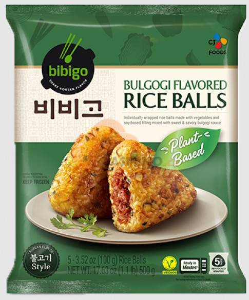 Obrázek k výrobku 6958 - BIBIGO Mraž.Rýžové kuličky-Bulgogi 500g