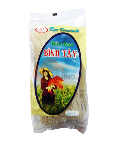 Obrázek k výrobku 3162 - BINH TAY rýžové vlasové nudle 200g