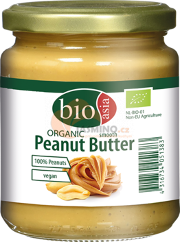 Obrázek k výrobku 2235 - BIOASIA arašídové máslo 500g