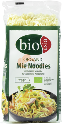 Obrázek k výrobku 6221 - BIOASIA Organic Mie nudle bezvaječné 250g