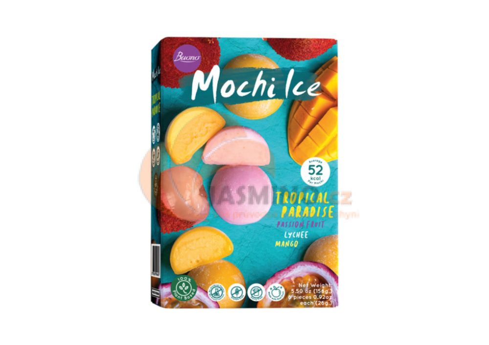 Obrázek k výrobku 4171 - BUONO Mochi zmrzlina mix ovoce 156g