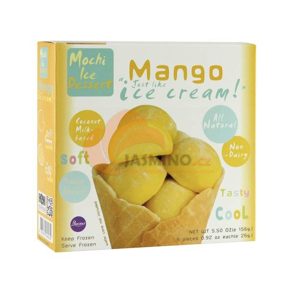 Obrázek k výrobku 2743 - BUONO mochi zmrzlina s mango příchutí 26g
