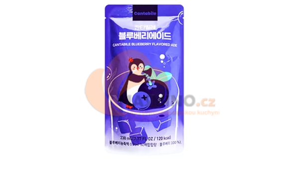 Obrázek k výrobku 7291 - CANTABILE Ada Nápoj příchutí borůvky 230ml