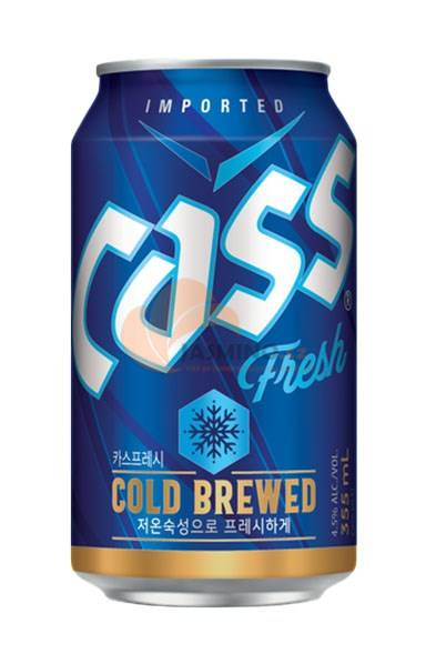 Obrázek k výrobku 7373 - CASS Korejské pivo 4,5% Alk. plechoka 355ml