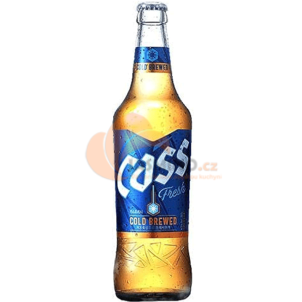 Obrázek k výrobku 7427 - CASS Korejské pivo 4,5% Alk. láhev 500ml