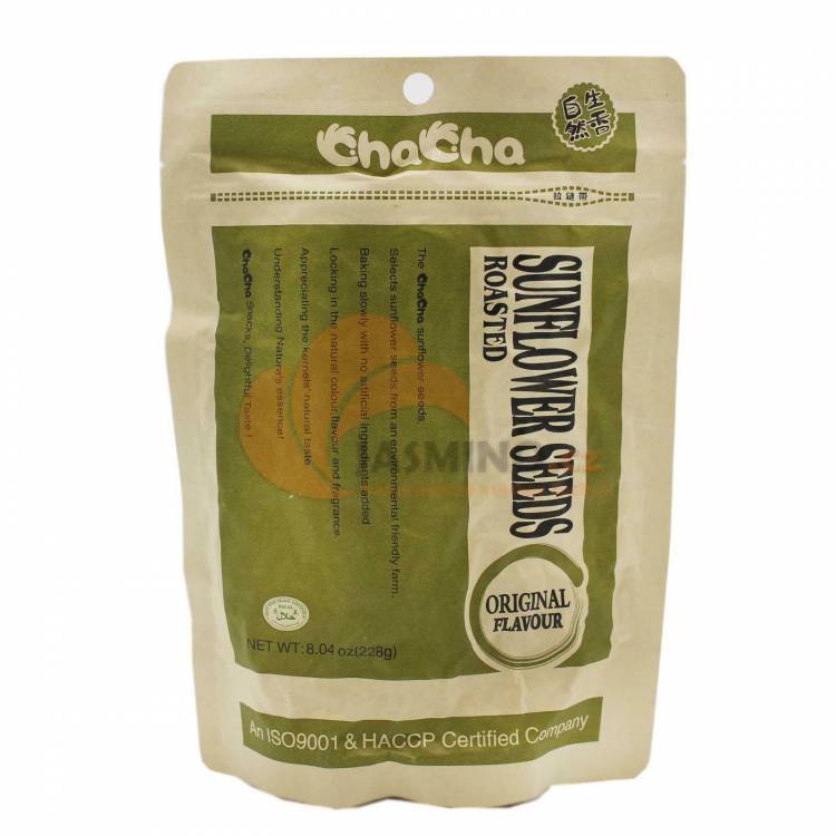 Obrázek k výrobku 2666 - CHACHA slunečnicová semínka pražená original 228g