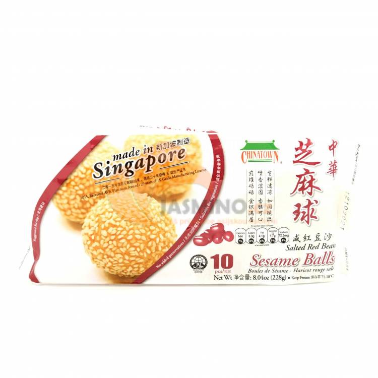 Obrázek k výrobku 2773 - CHINA TOWN mraž. sezamový kuličky s náplní z červené fazole 228g