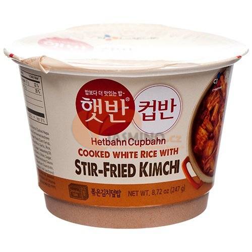 Obrázek k výrobku 2429 - CJ instant. rýže se smažené kimchi 214g