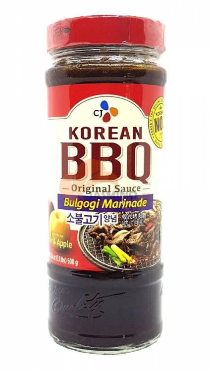 Obrázek k výrobku 2183 - CJ Korejská BBQ omáčka na marinování hovězí maso Bulgogi 500g