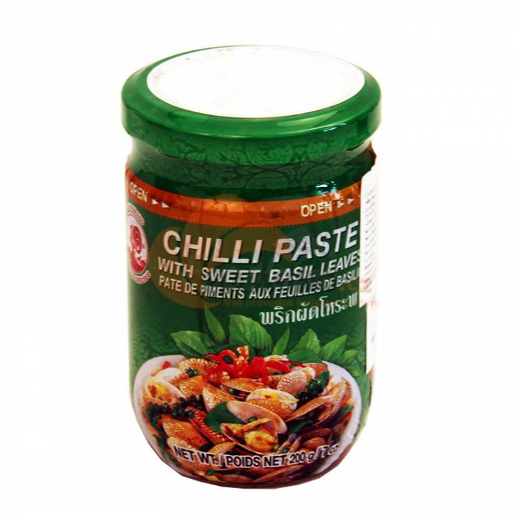 Obrázek k výrobku 3566 - COCK Chilli pasta s bazalkou 200g
