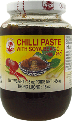 Obrázek k výrobku 2330 - COCK chilli pasta se sojovým olejem Prik Pao 454g