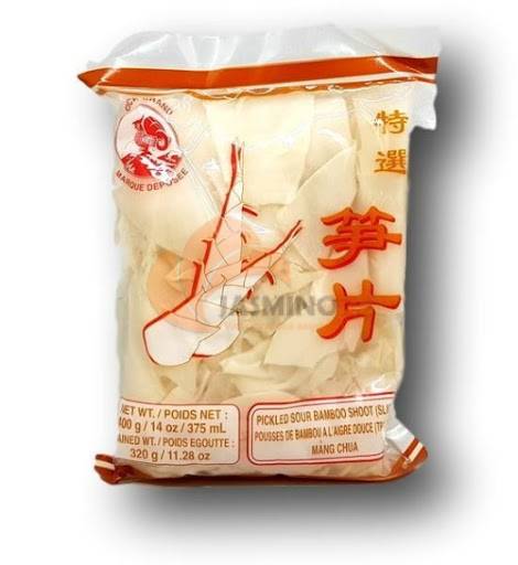 Obrázek k výrobku 7361 - COCK Nakládané bambusové výhonky plátky bilý 400g