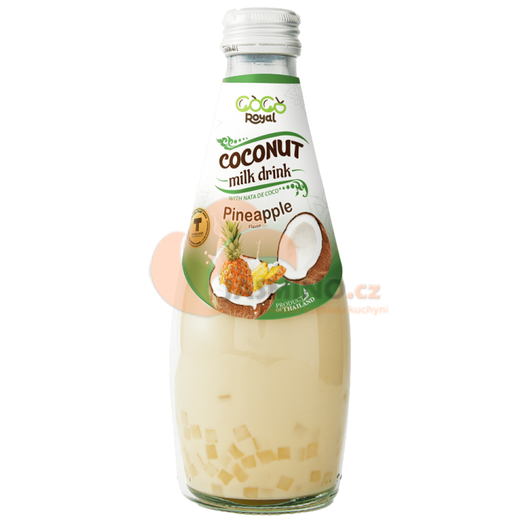 Obrázek k výrobku 1956 - COCO ROYAL Nápoj z kokosového mléka s příchutí ananasu a želé 290 ml