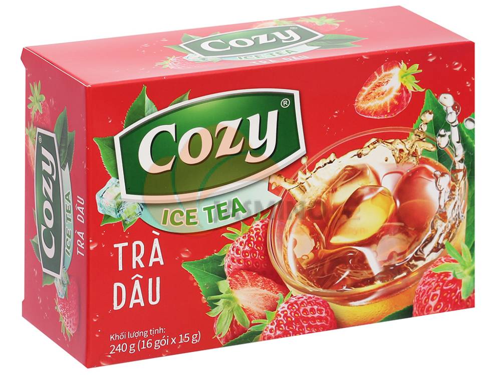 Obrázek k výrobku 6799 - COZY instantní čaj - jahoda 240g