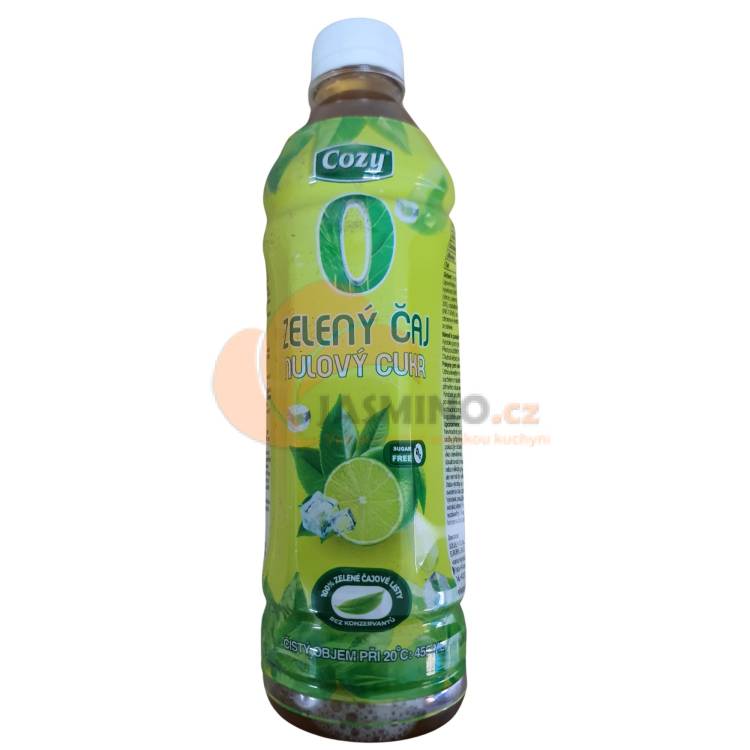 Obrázek k výrobku 7530 - COZY zelený čaj s nulovým cukrem 455ml