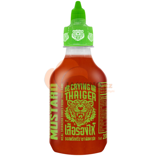 Obrázek k výrobku 7295 - CRYING THAIGER Sriracha Chilli omáčka Hořčice 200ml