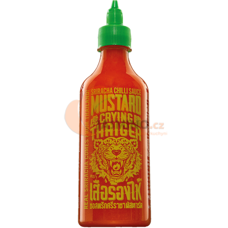 Obrázek k výrobku 6755 - CRYING THAIGER Sriracha Chilli omáčka Hořčice 440ml