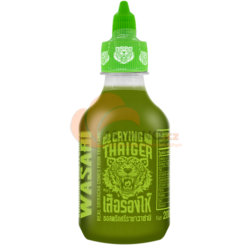Obrázek k výrobku 6754 - CRYING THAIGER Sriracha Chilli omáčka Wasabi 200ml