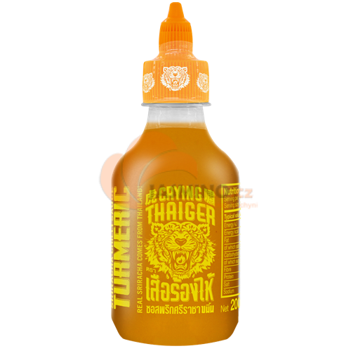 Obrázek k výrobku 6756 - CRYING THAIGER Sriracha Chilli Sauce Kurkuma 200ml