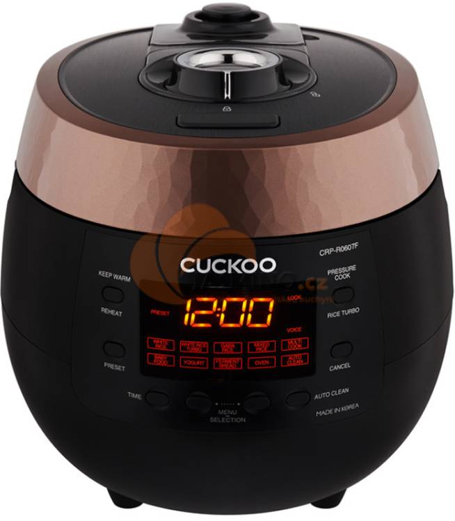 Obrázek k výrobku 5080 - CUCKOO elektrický rýžovar s litinovým hrncem CRP-R060788F 1,08L