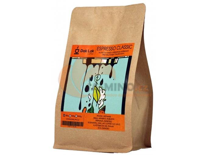 Obrázek k výrobku 4667 - DAKLAK vietnamská káva Espresso classic 250g