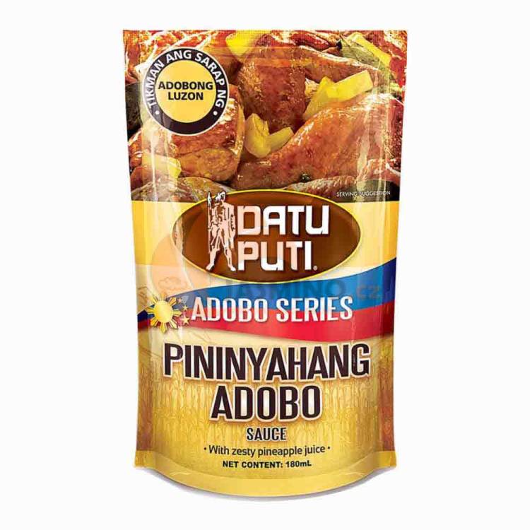 Obrázek k výrobku 6859 - DATU PUTI Filipínská ananasová omáčka Adobo 180 ml