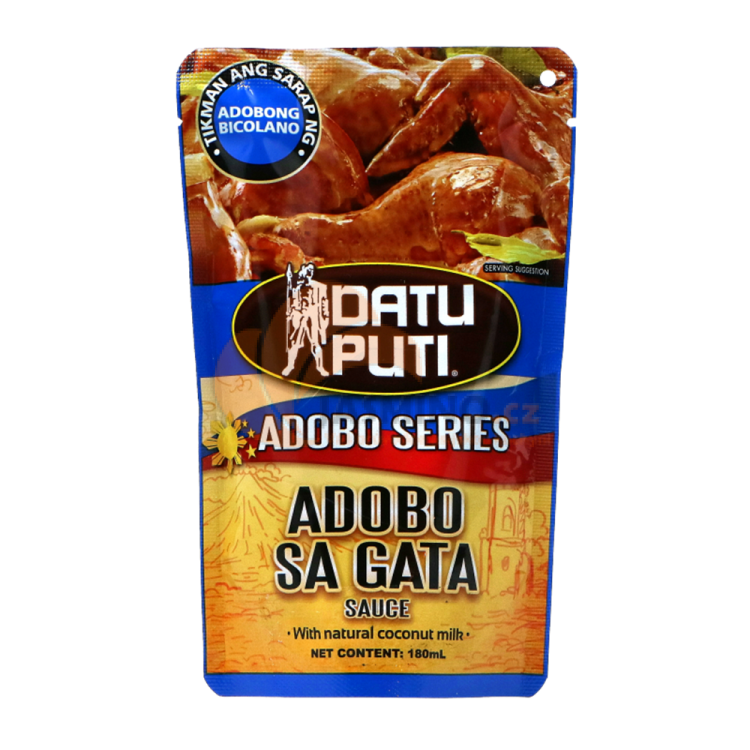 Obrázek k výrobku 6860 - DATU PUTI Filipínské Adobo s mléčnou omáčkou 180 ml