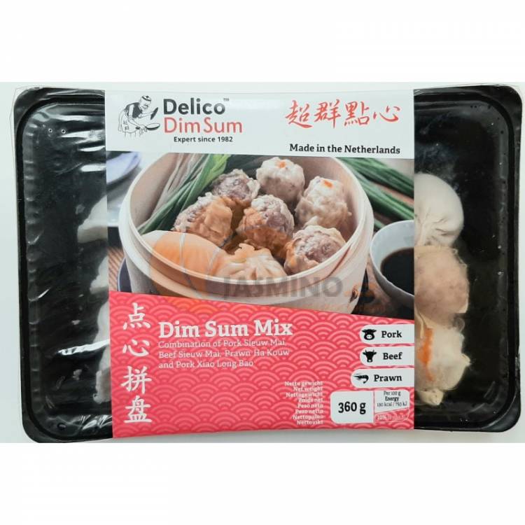 Obrázek k výrobku 2738 - DELICO mraž. plněné knedlíčky Dim Sum Mix 360g