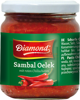 Obrázek k výrobku 2337 - DIAMOND Sambal oelek chilli pasta 200g
