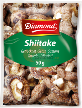 Obrázek k výrobku 4994 - DIAMOND shiitake houby 50g
