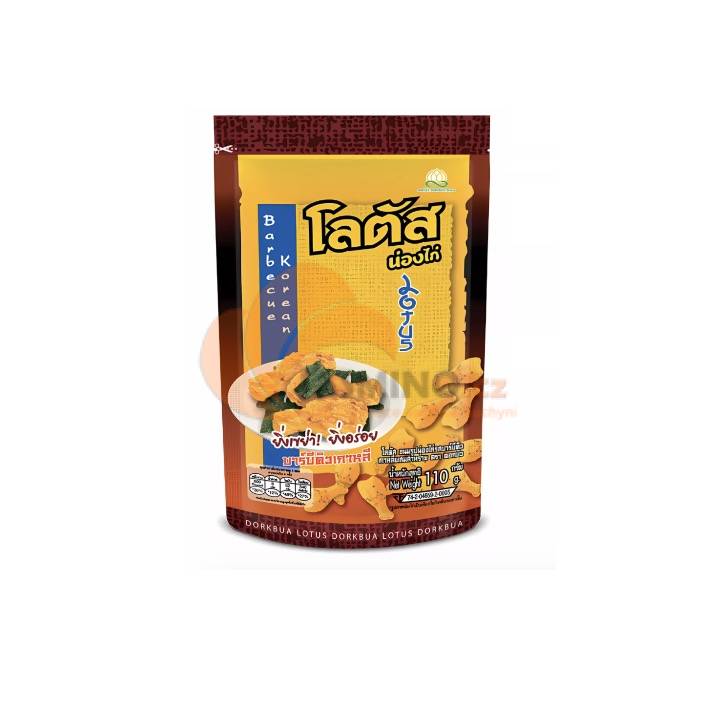 Obrázek k výrobku 7833 - DORKBUA Paličky s mořskými řasami a korejským BBQ příchutí 110g