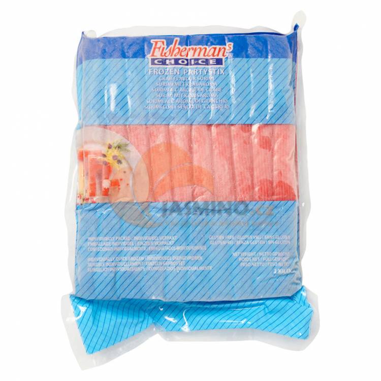 Obrázek k výrobku 1958 - FISHERMANS CHOICE mraž. surimi krabí tyčinky 1kg