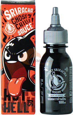 Obrázek k výrobku 7798 - FLYING GOOSE Chilli omáčka extra pikantní, Sriracha Ghost 100ml